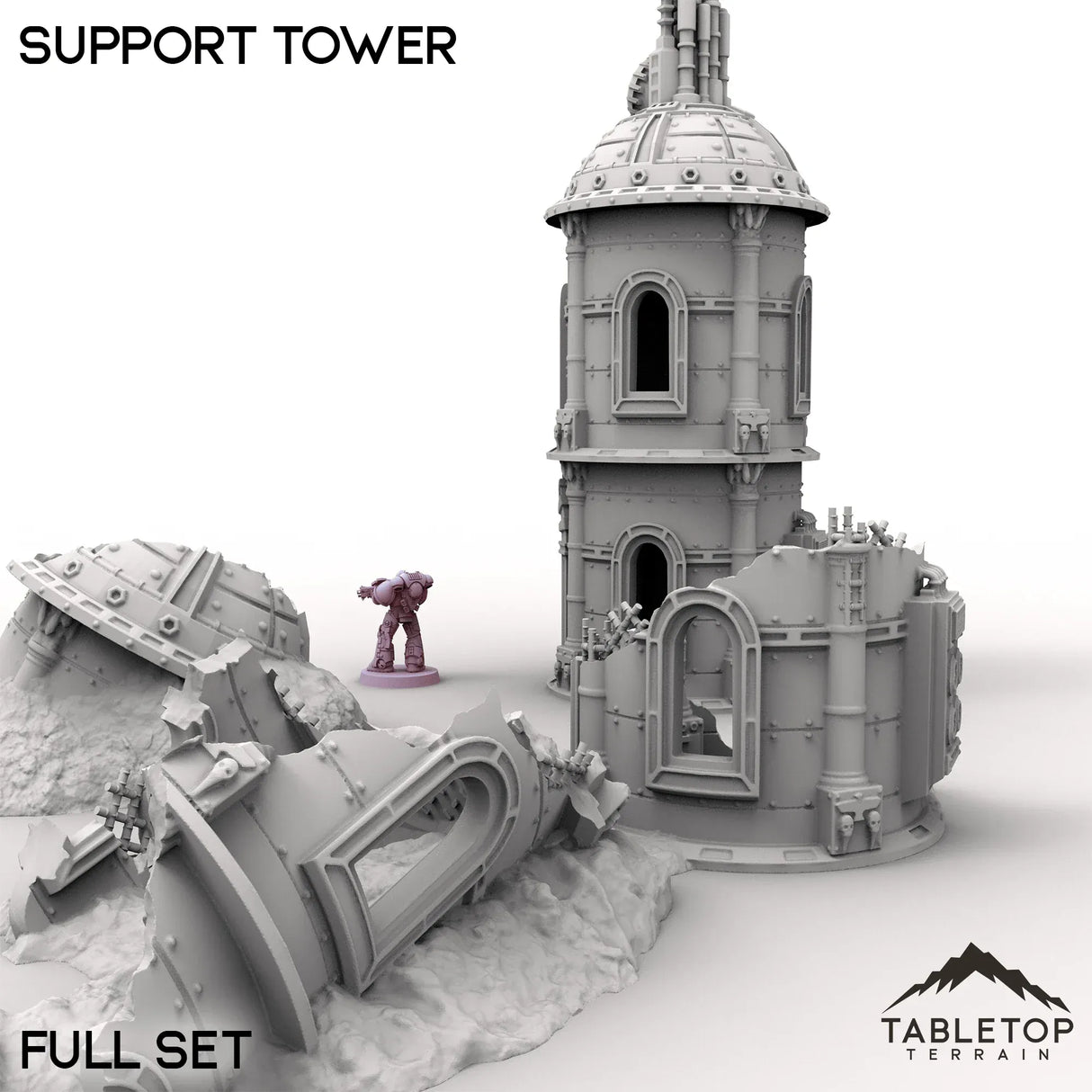 Tabletop Terrain Building Support Tower