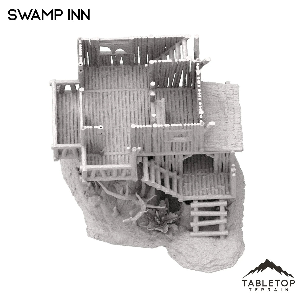 Tabletop Terrain Building Swamp Inn