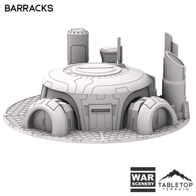 Tabletop Terrain Building Taui Barracks