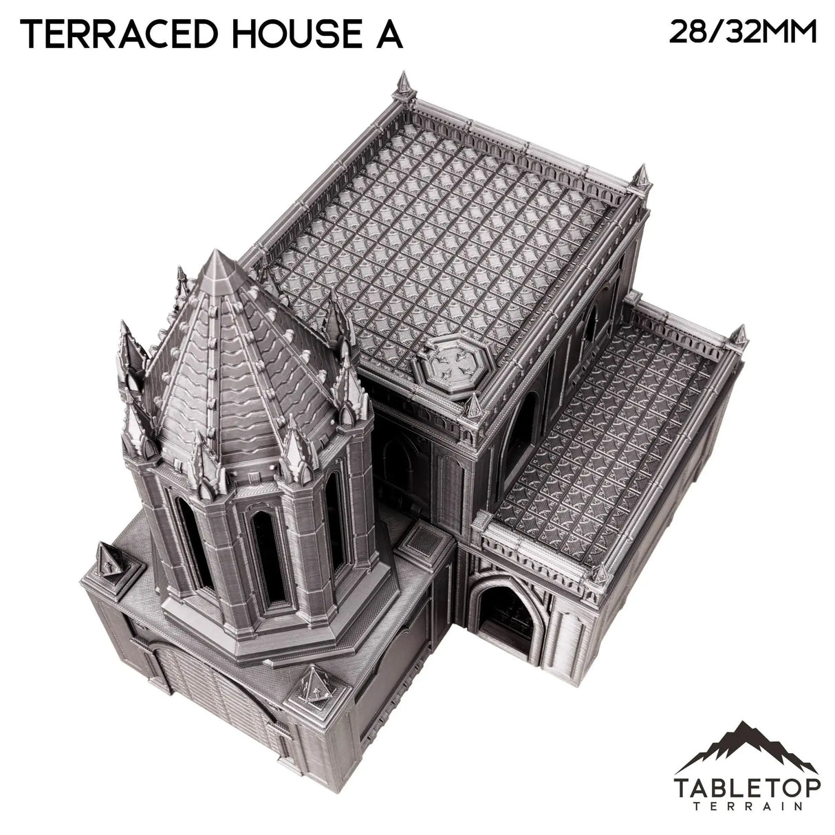 Tabletop Terrain Building Terraced House A - Emerita, Imperial Suburbs