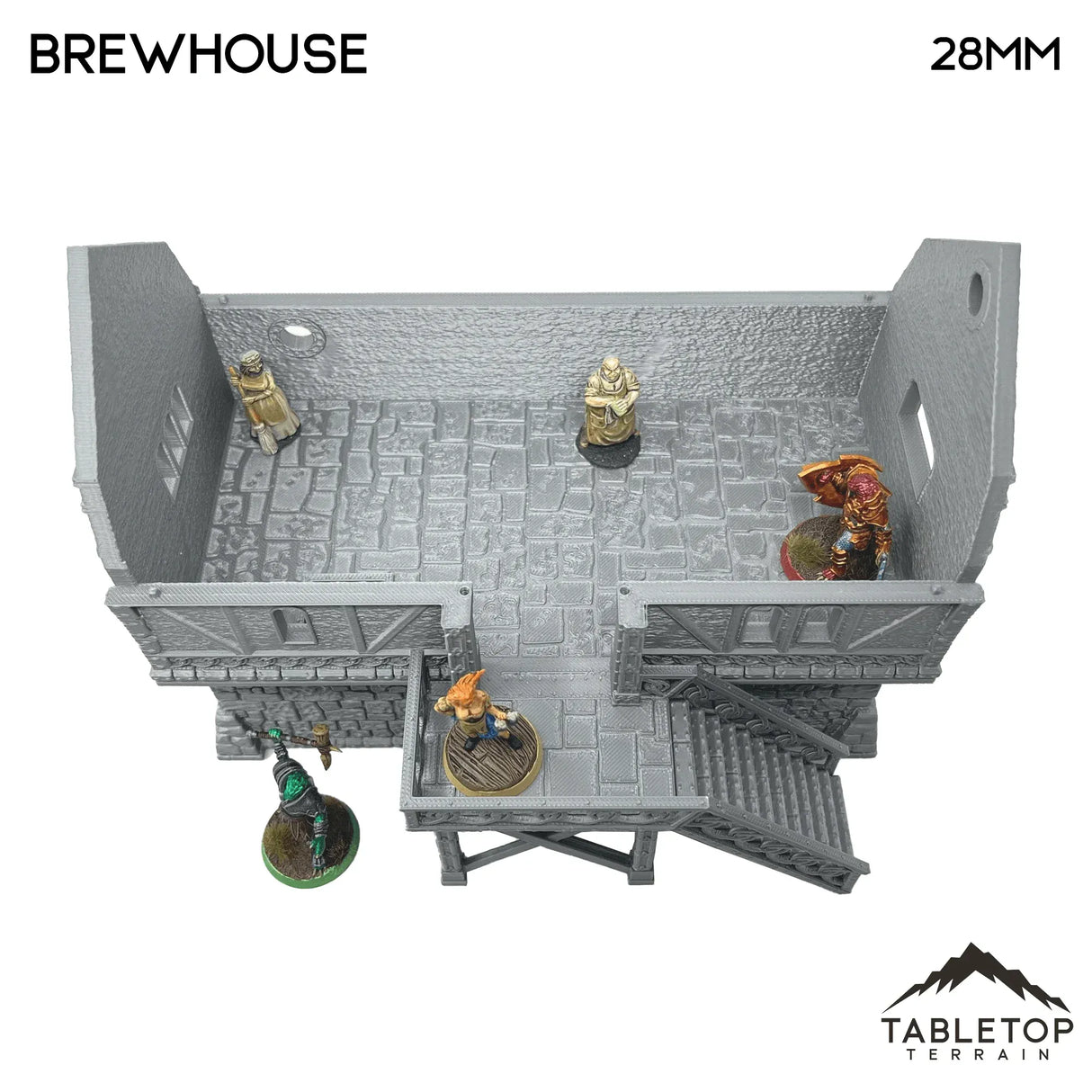 Tabletop Terrain Building The Brewhouse - Dwarven Fantasy Building