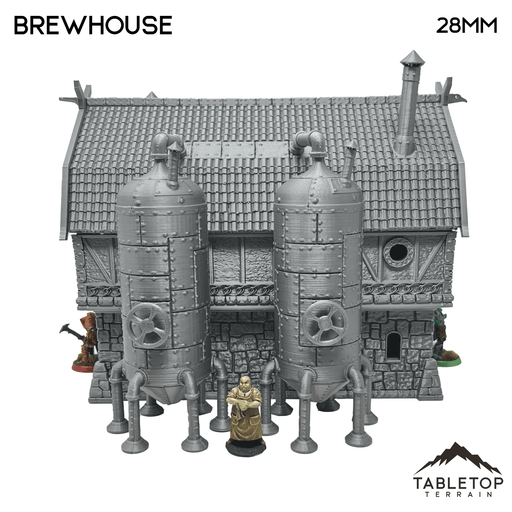 Tabletop Terrain Building The Brewhouse - Dwarven Fantasy Building