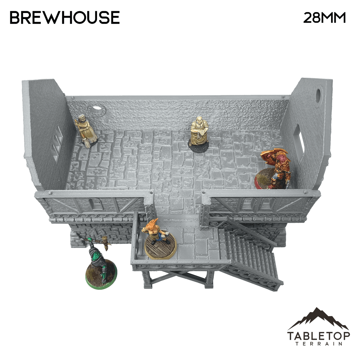 Tabletop Terrain Building The Brewhouse - Dwarven Fantasy Building