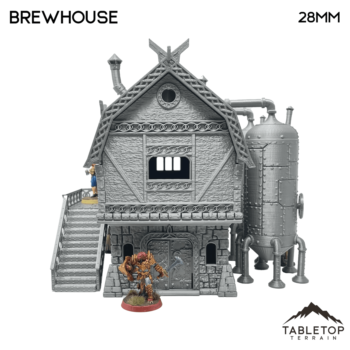 Tabletop Terrain Building The Brewhouse - Dwarven Fantasy Building