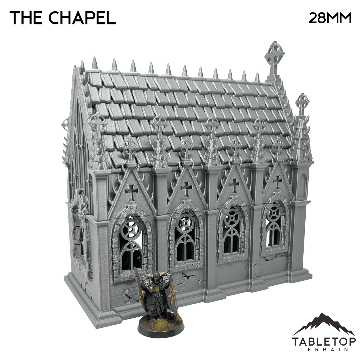 Tabletop Terrain Building The Chapel - Fantasy Building