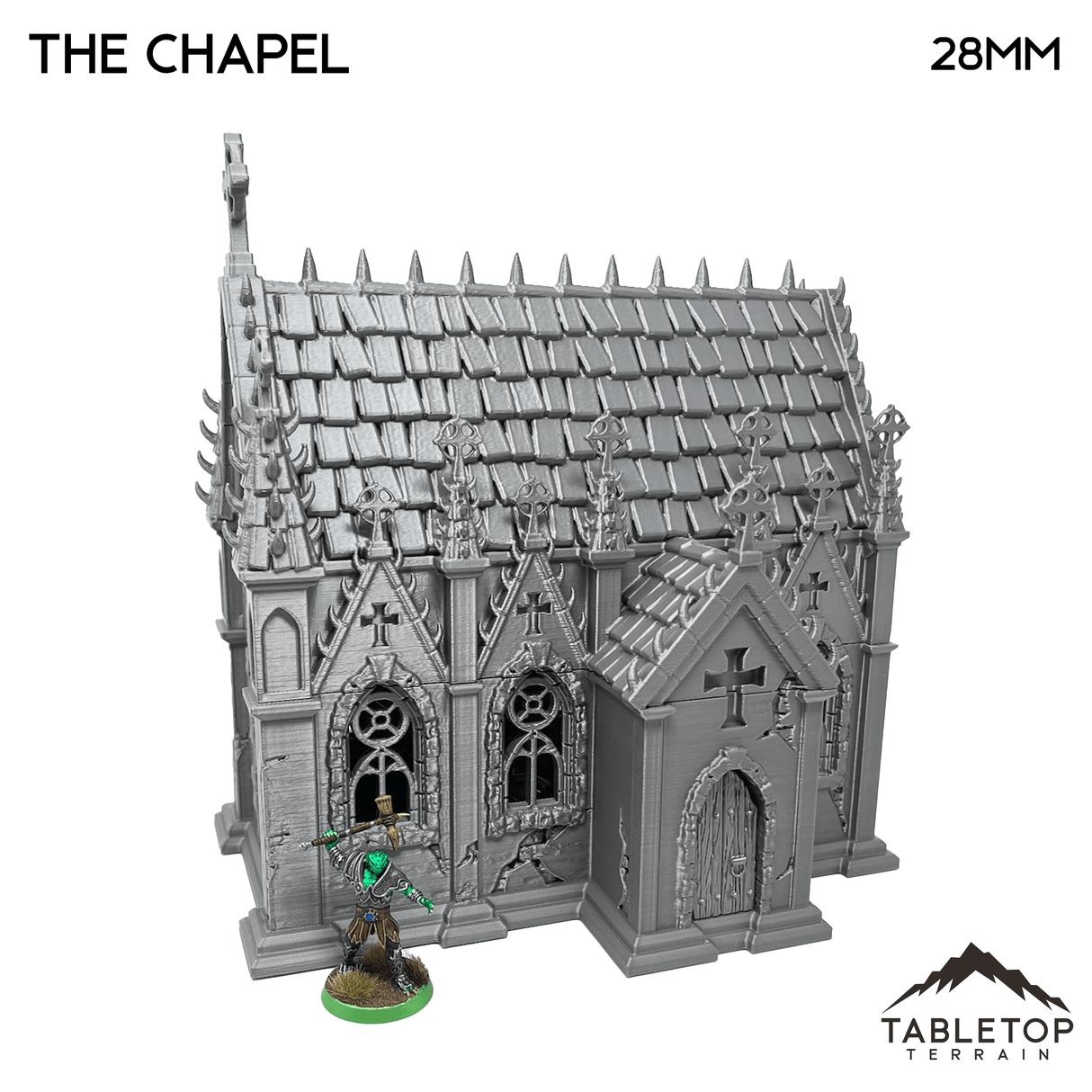 Tabletop Terrain Building The Chapel - Fantasy Building