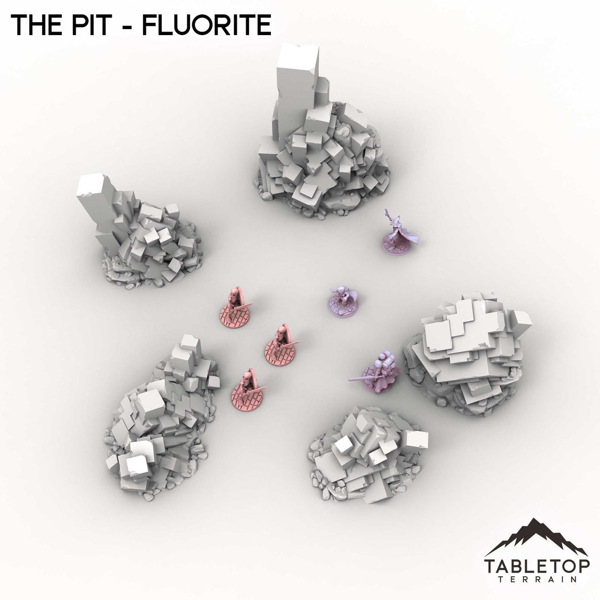 Tabletop Terrain Building The Pit - Fluorite