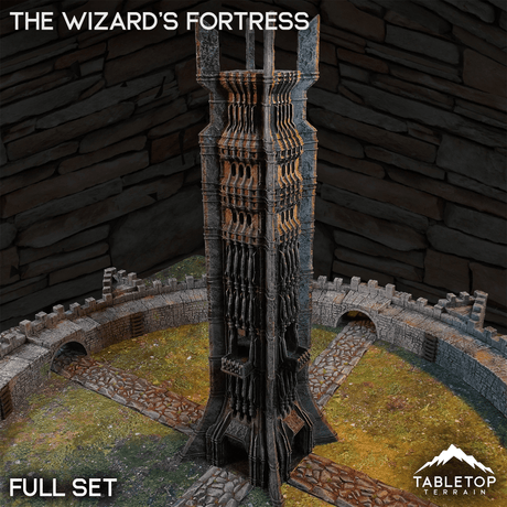 Tabletop Terrain Building The Wizard's Fortress