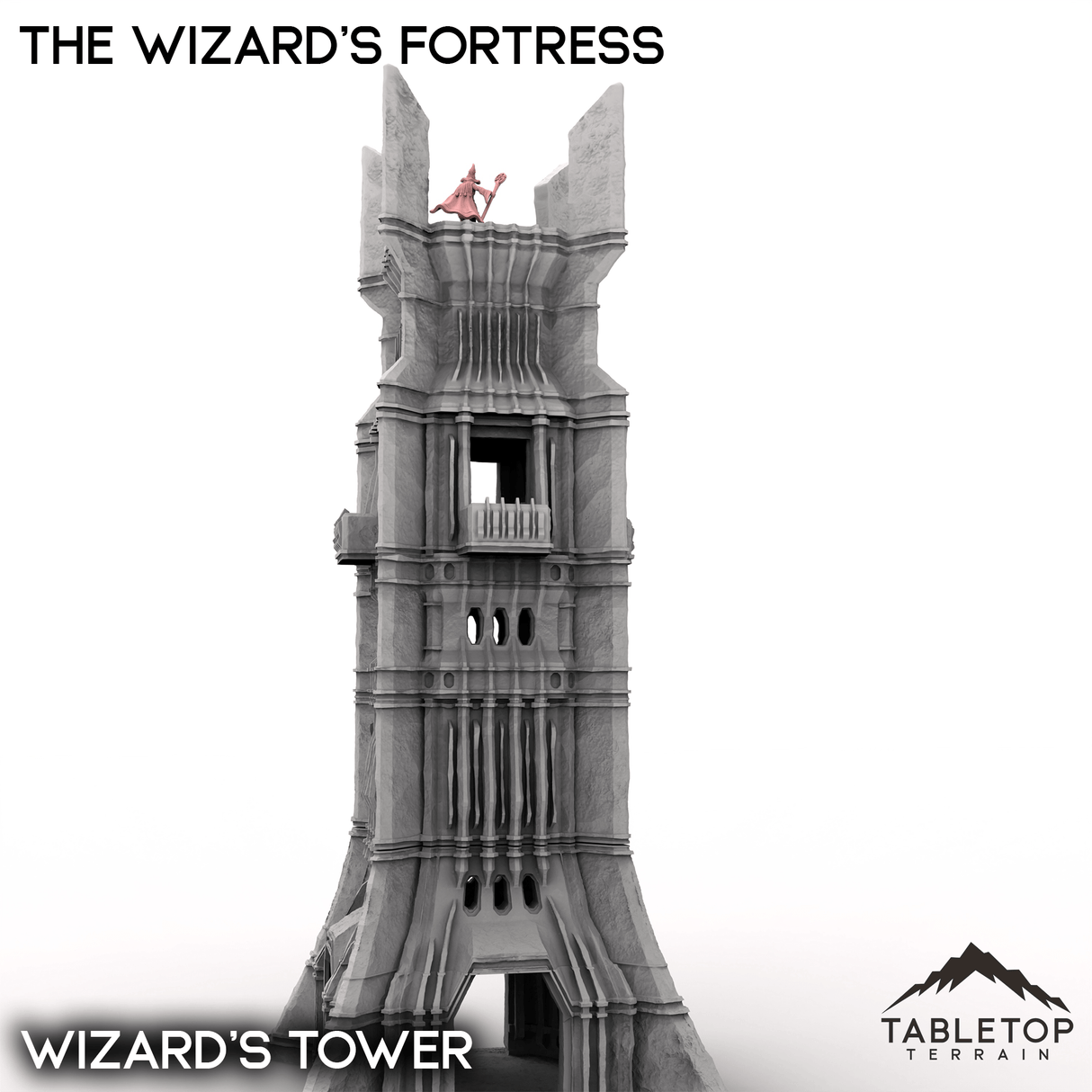 Tabletop Terrain Building The Wizard's Fortress