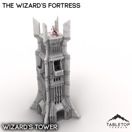 Tabletop Terrain Building The Wizard's Fortress
