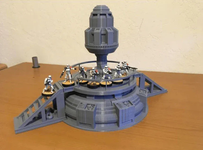 Tabletop Terrain Building Thermal Processor - Star Wars Legion Terrain