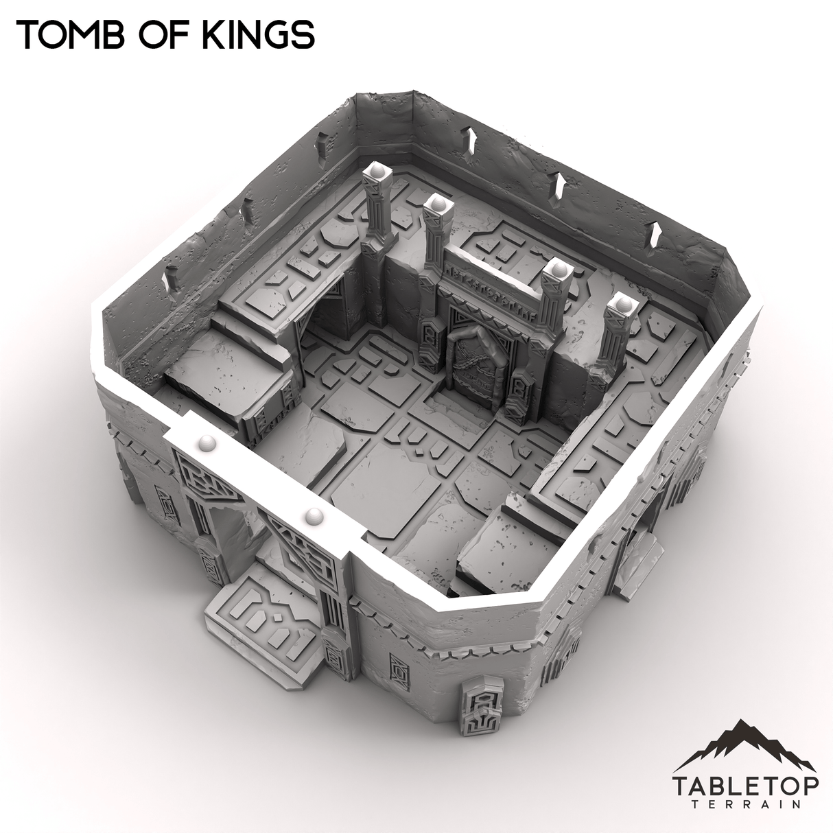 Tabletop Terrain Building Tomb of Kings - Kingdom of Durak Deep