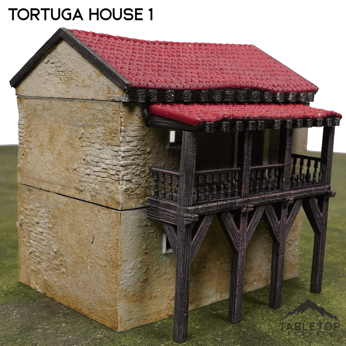Tabletop Terrain Building Tortuga House 1