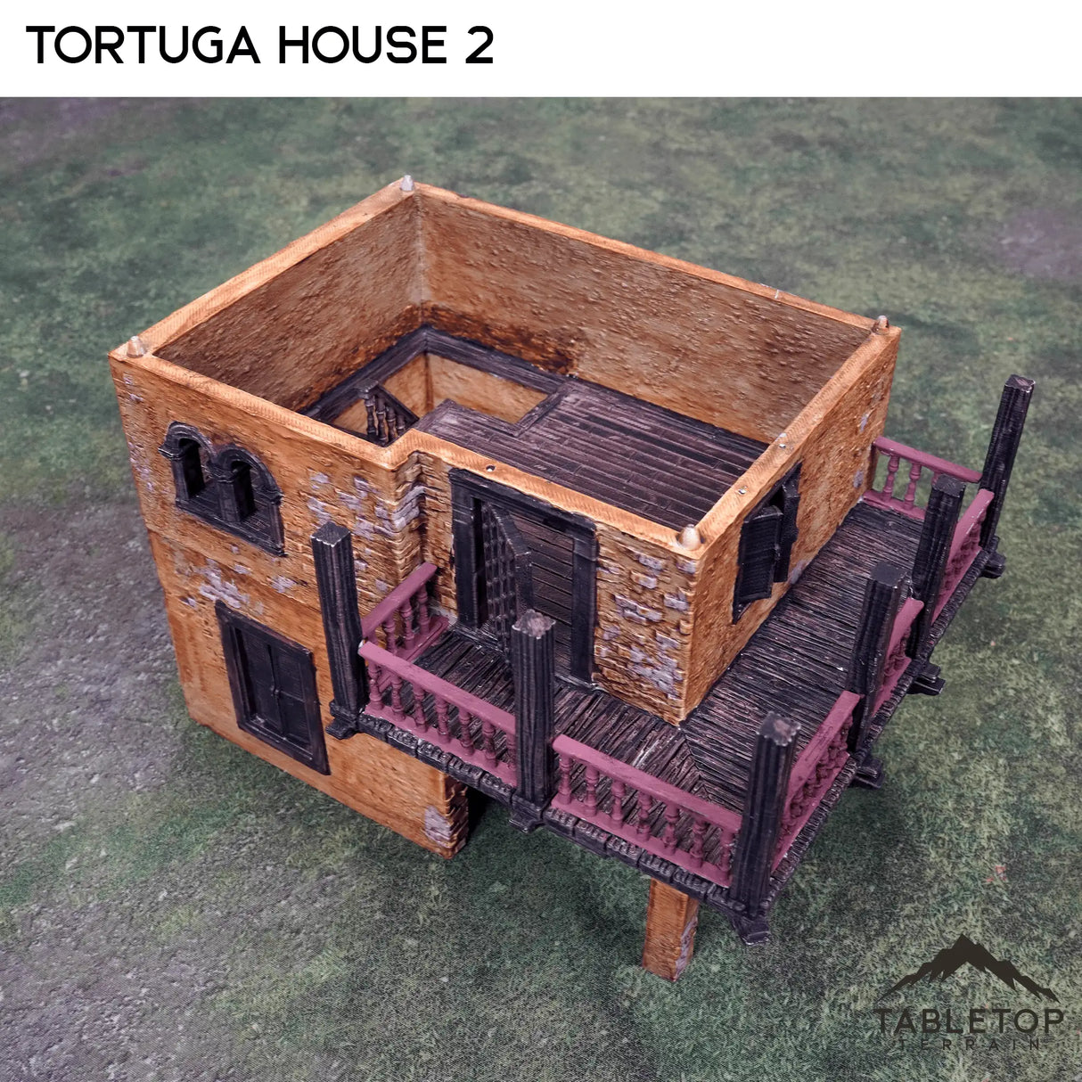 Tabletop Terrain Building Tortuga House 2