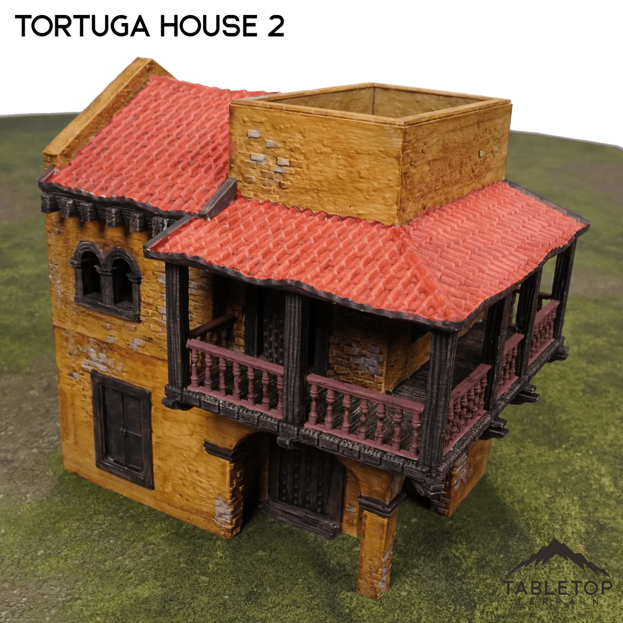 Tabletop Terrain Building Tortuga House 2