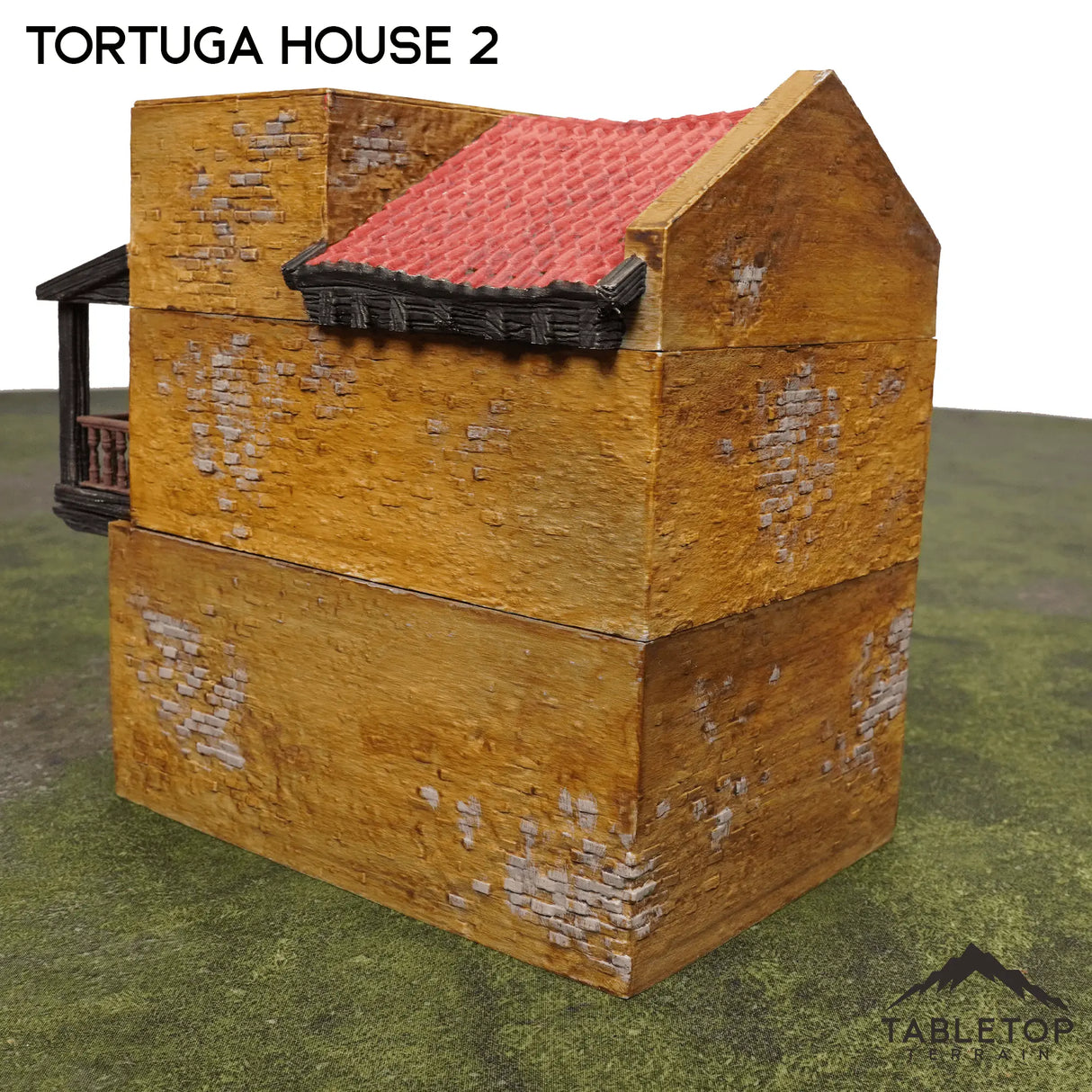 Tabletop Terrain Building Tortuga House 2