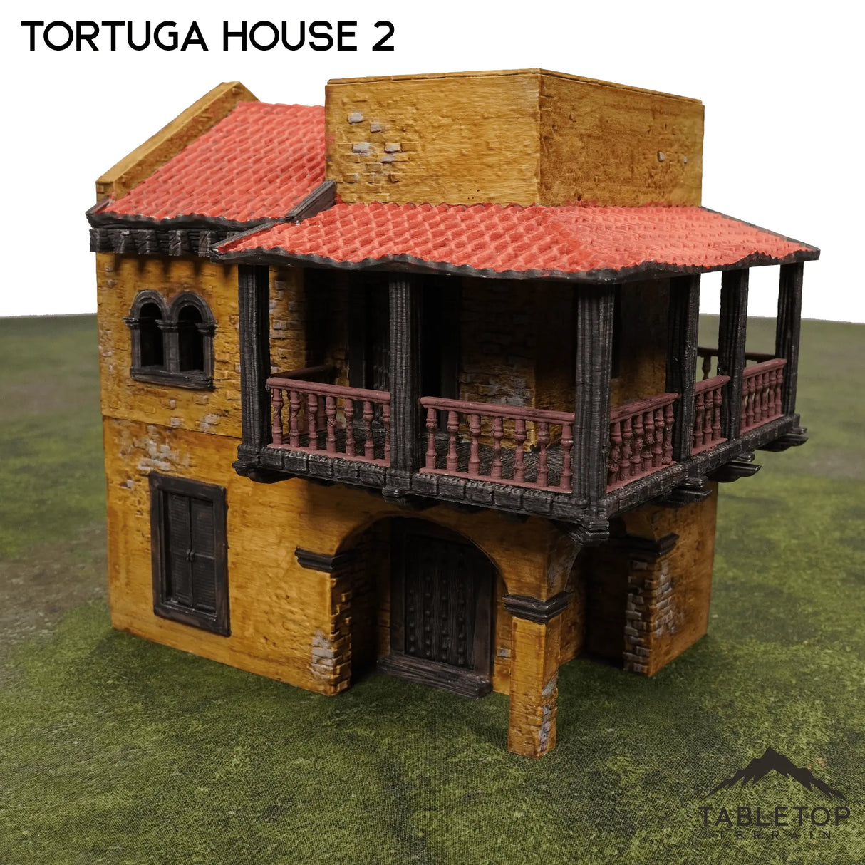 Tabletop Terrain Building Tortuga House 2