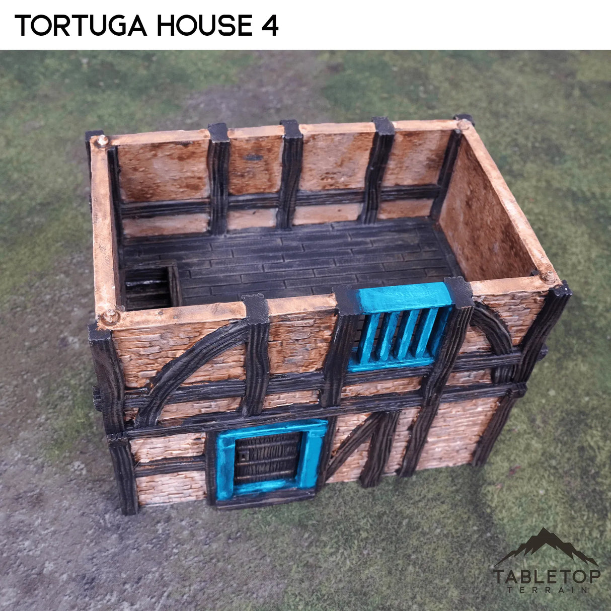 Tabletop Terrain Building Tortuga House 4