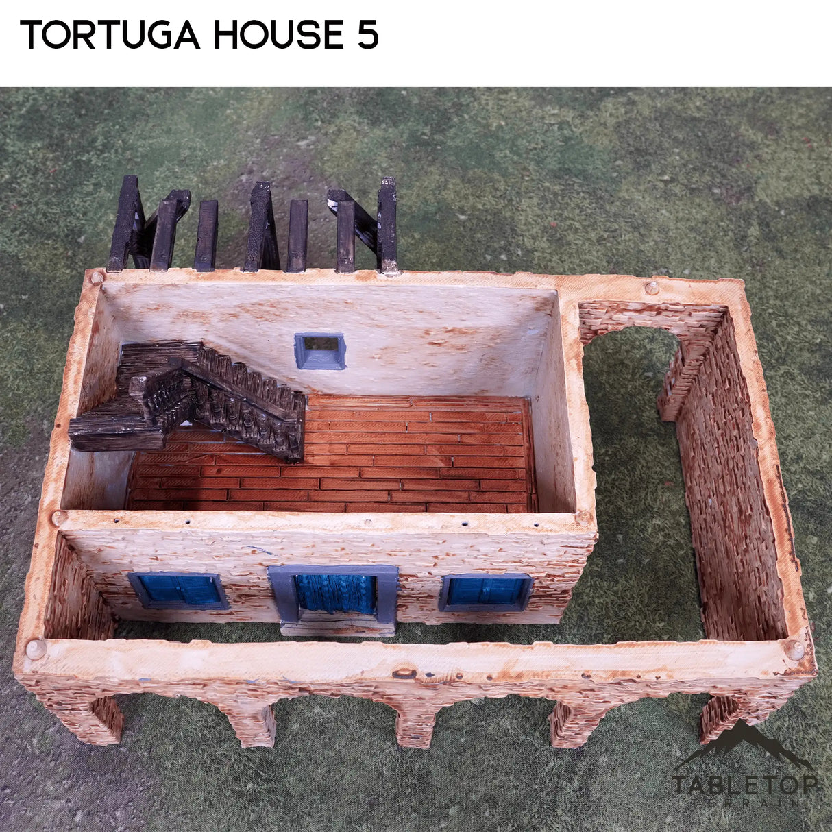 Tabletop Terrain Building Tortuga House 5