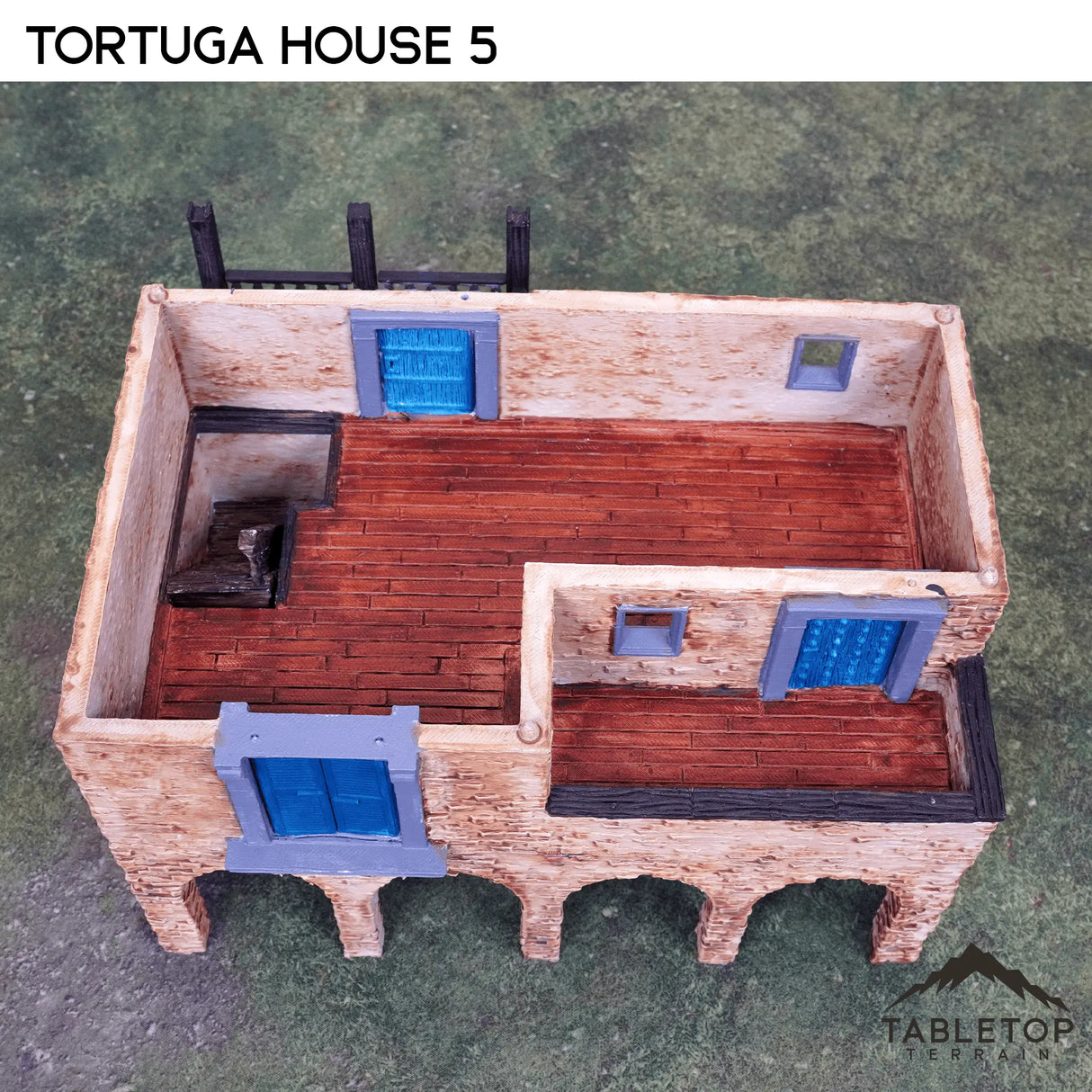 Tabletop Terrain Building Tortuga House 5