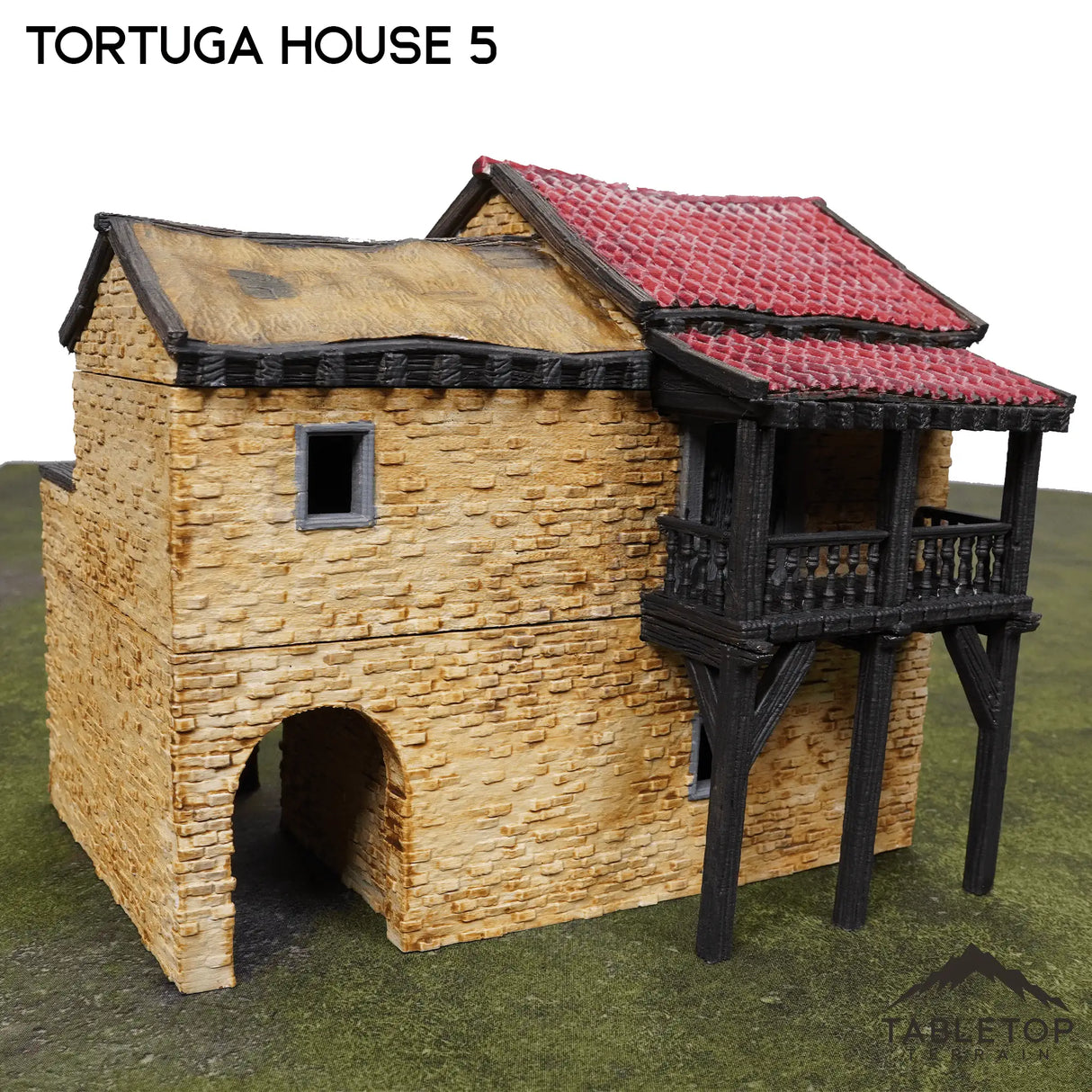 Tabletop Terrain Building Tortuga House 5