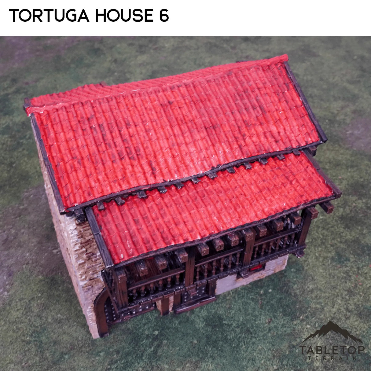 Tabletop Terrain Building Tortuga House 6