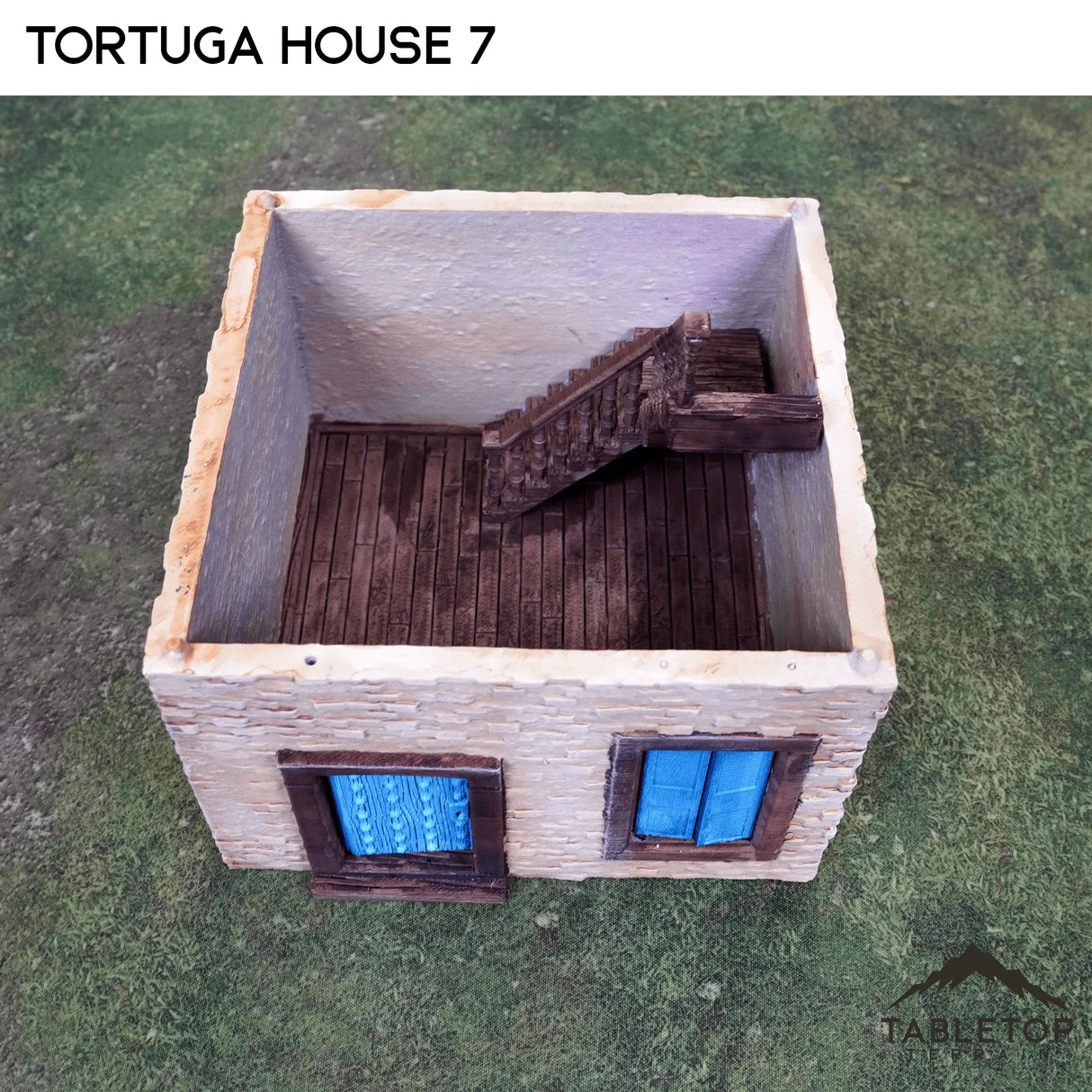Tabletop Terrain Building Tortuga House 7