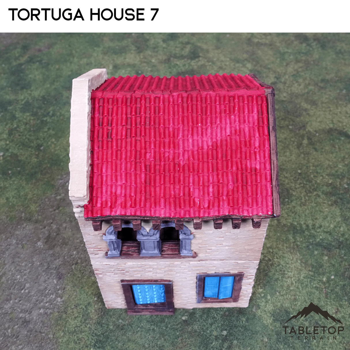 Tabletop Terrain Building Tortuga House 7