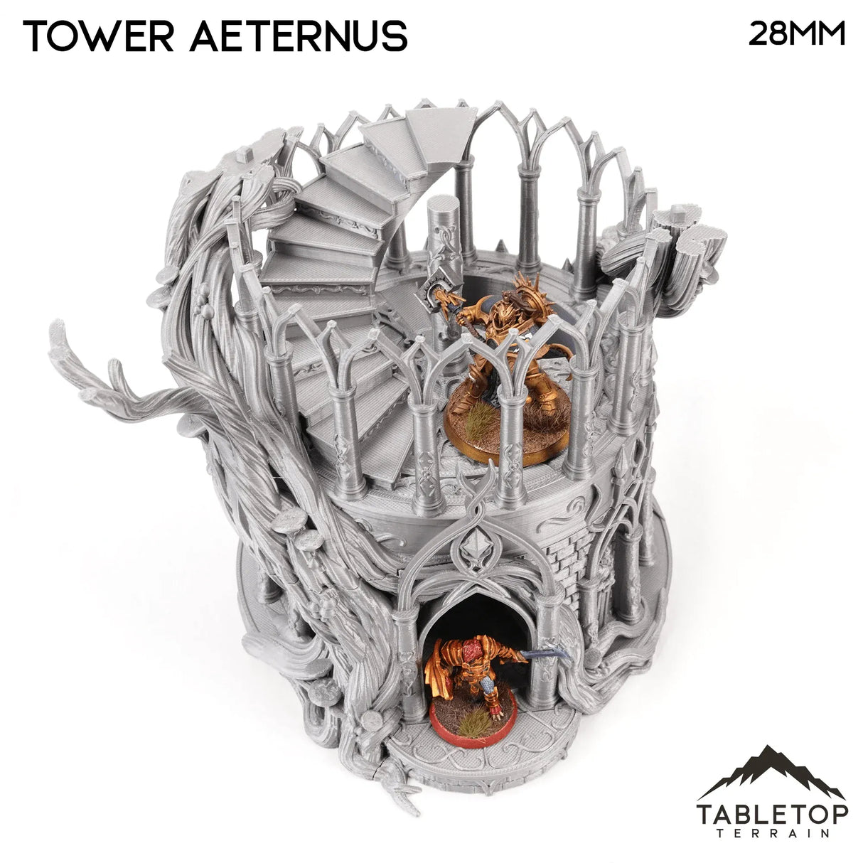Tabletop Terrain Building Tower Aeternus - Elven Building