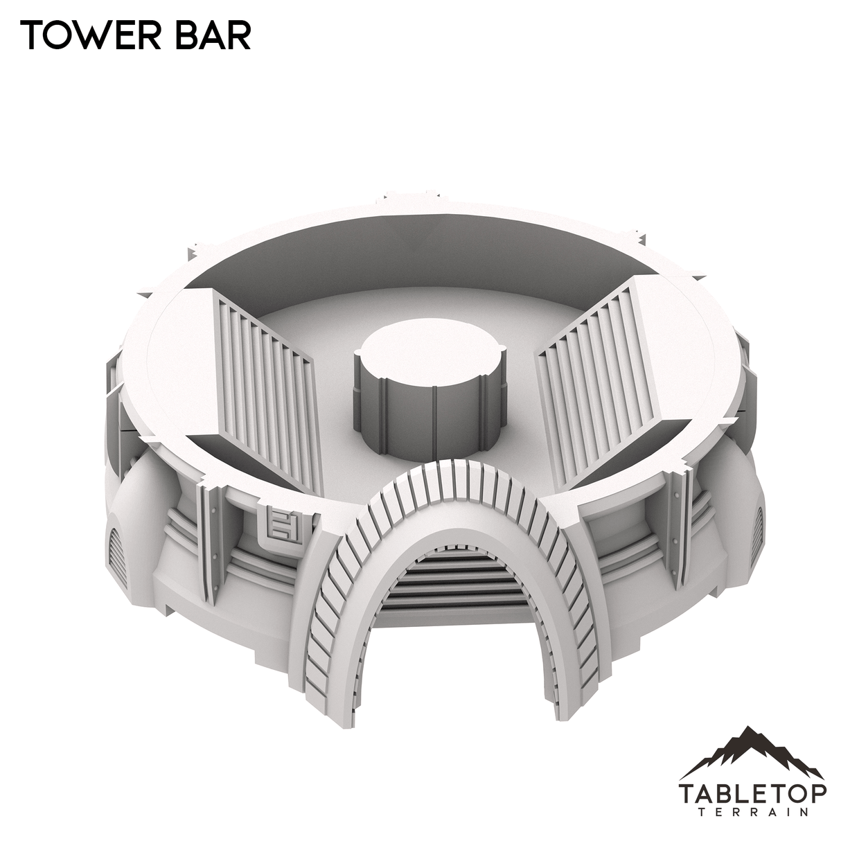 Tabletop Terrain Building Tower Bar