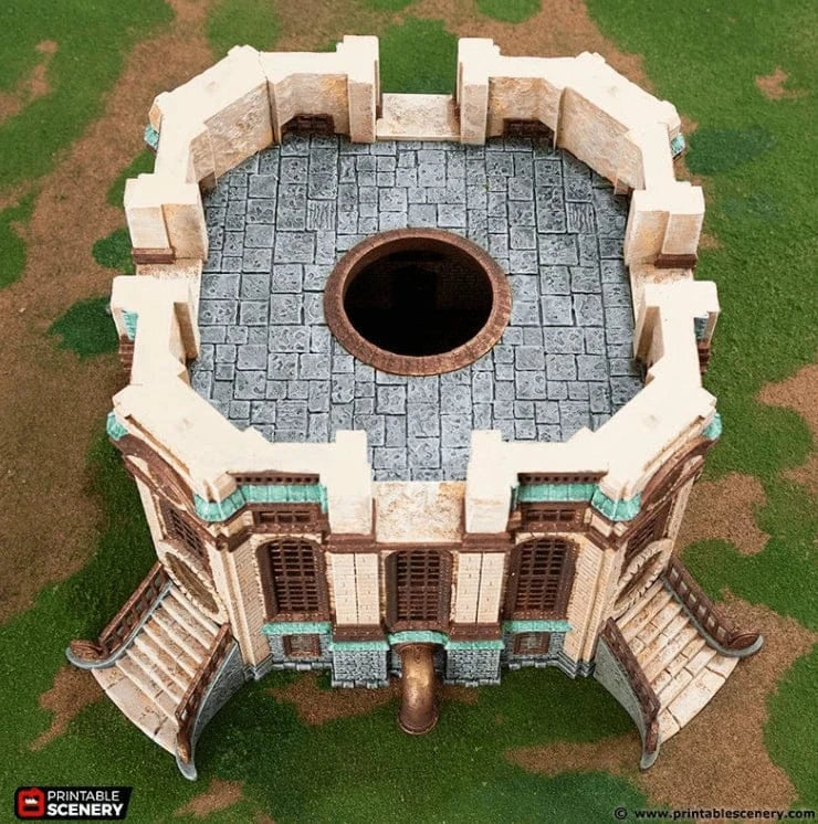 Tabletop Terrain Building Tower of the Navigator - Rise of the Halflings - Fantasy Building