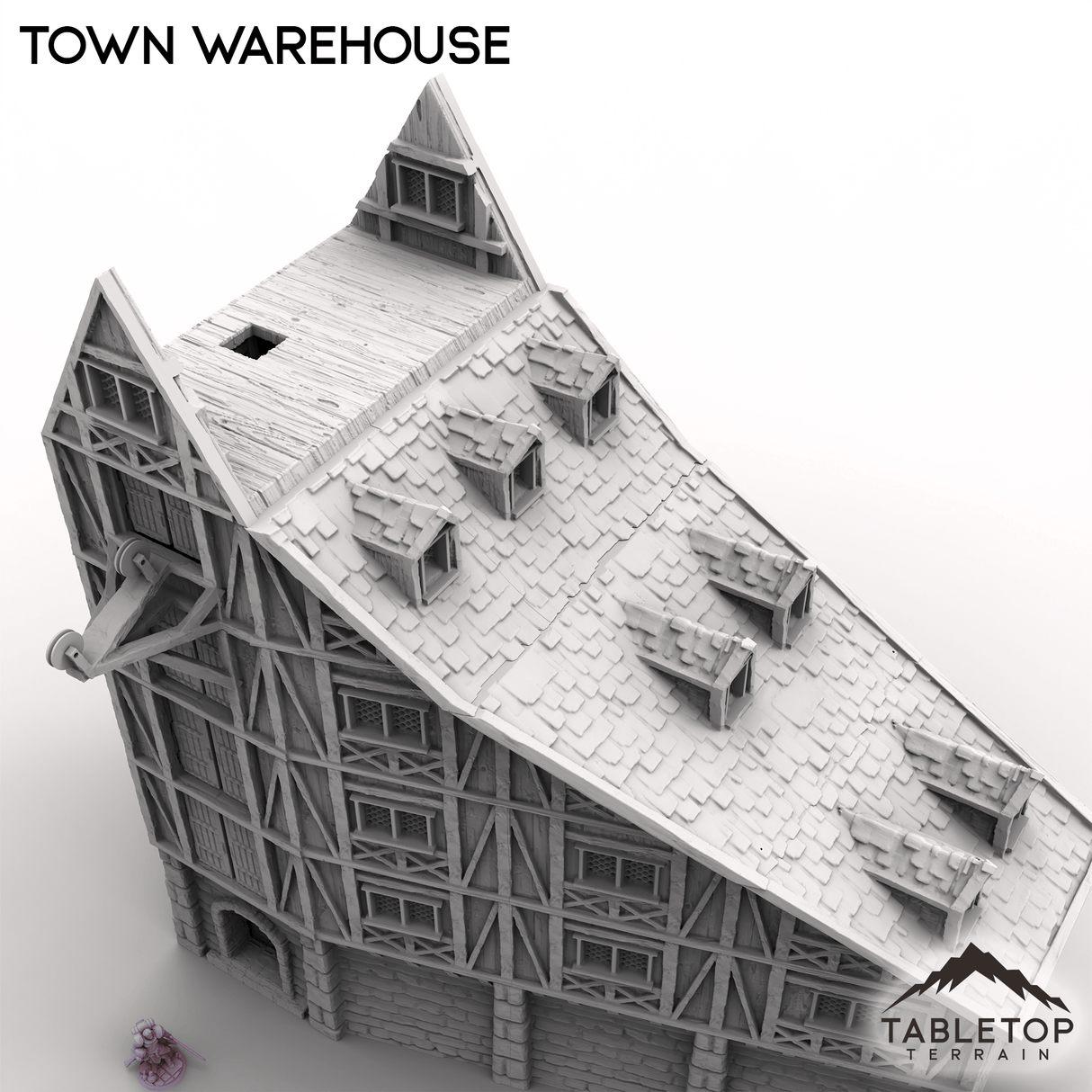 Tabletop Terrain Building Town Warehouse