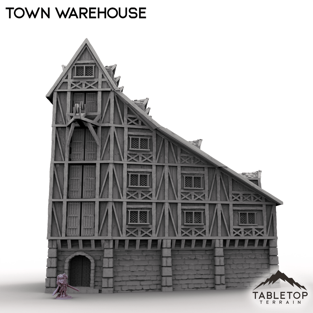 Tabletop Terrain Building Town Warehouse
