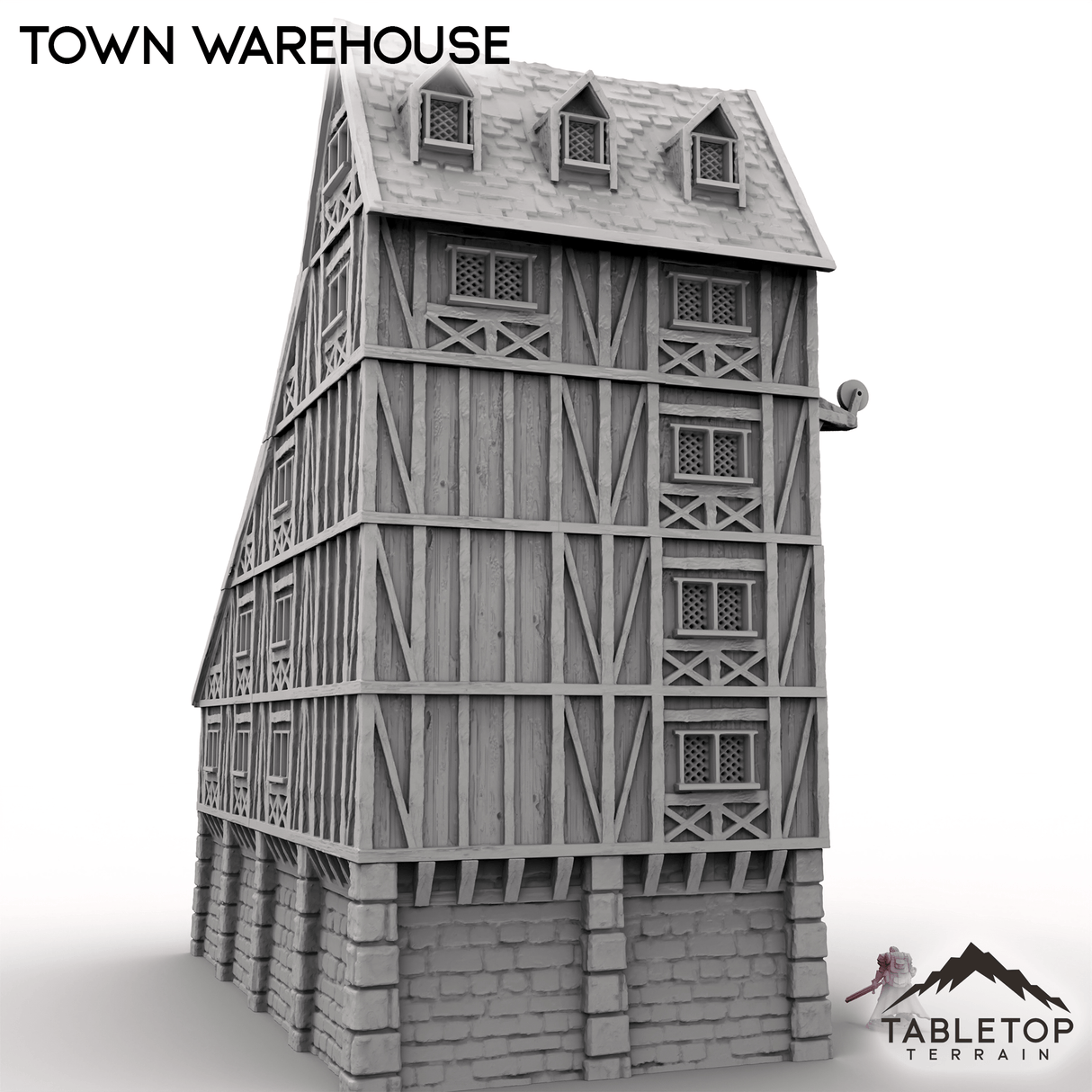 Tabletop Terrain Building Town Warehouse