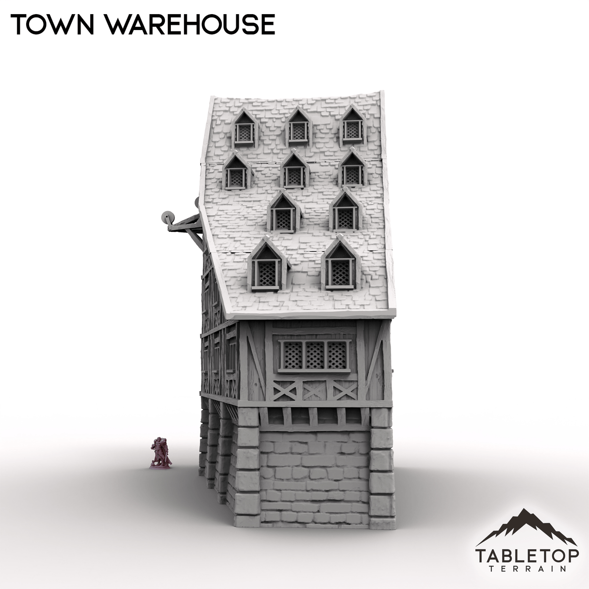 Tabletop Terrain Building Town Warehouse