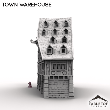 Tabletop Terrain Building Town Warehouse