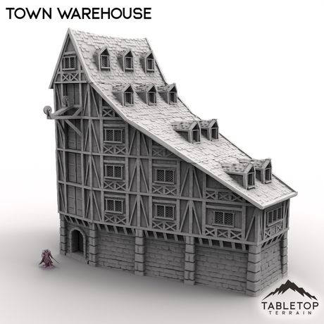 Tabletop Terrain Building Town Warehouse