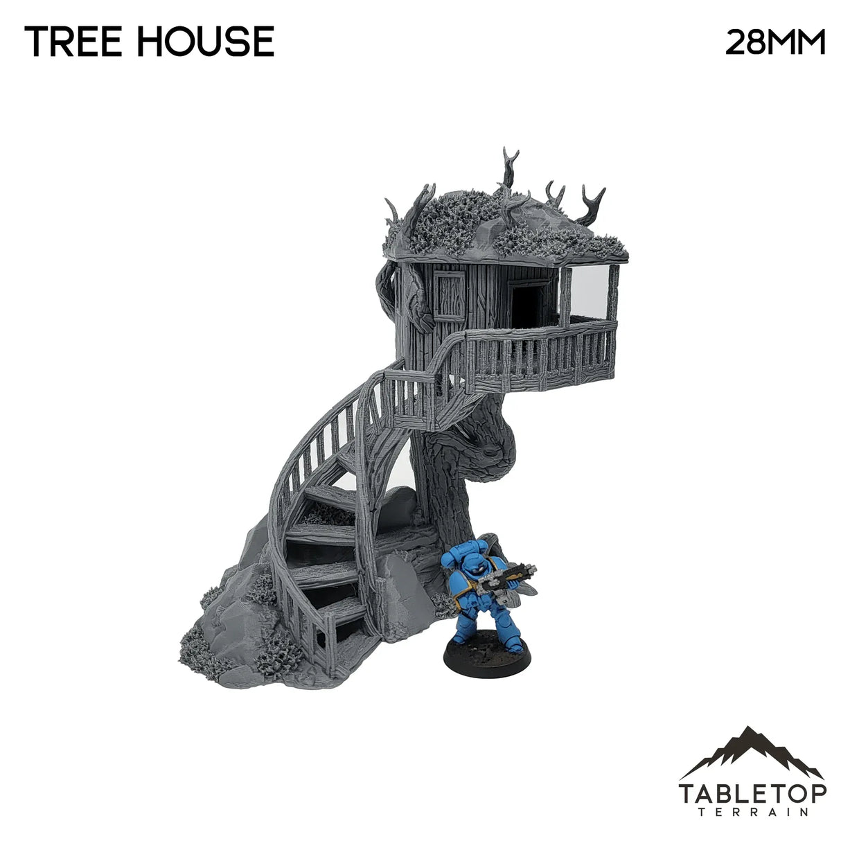 Tabletop Terrain Building Tree House - Rise of the Halflings - Fantasy Building