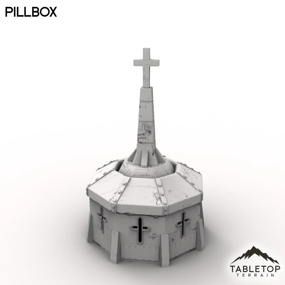 Tabletop Terrain Building Trench Wars Pillbox