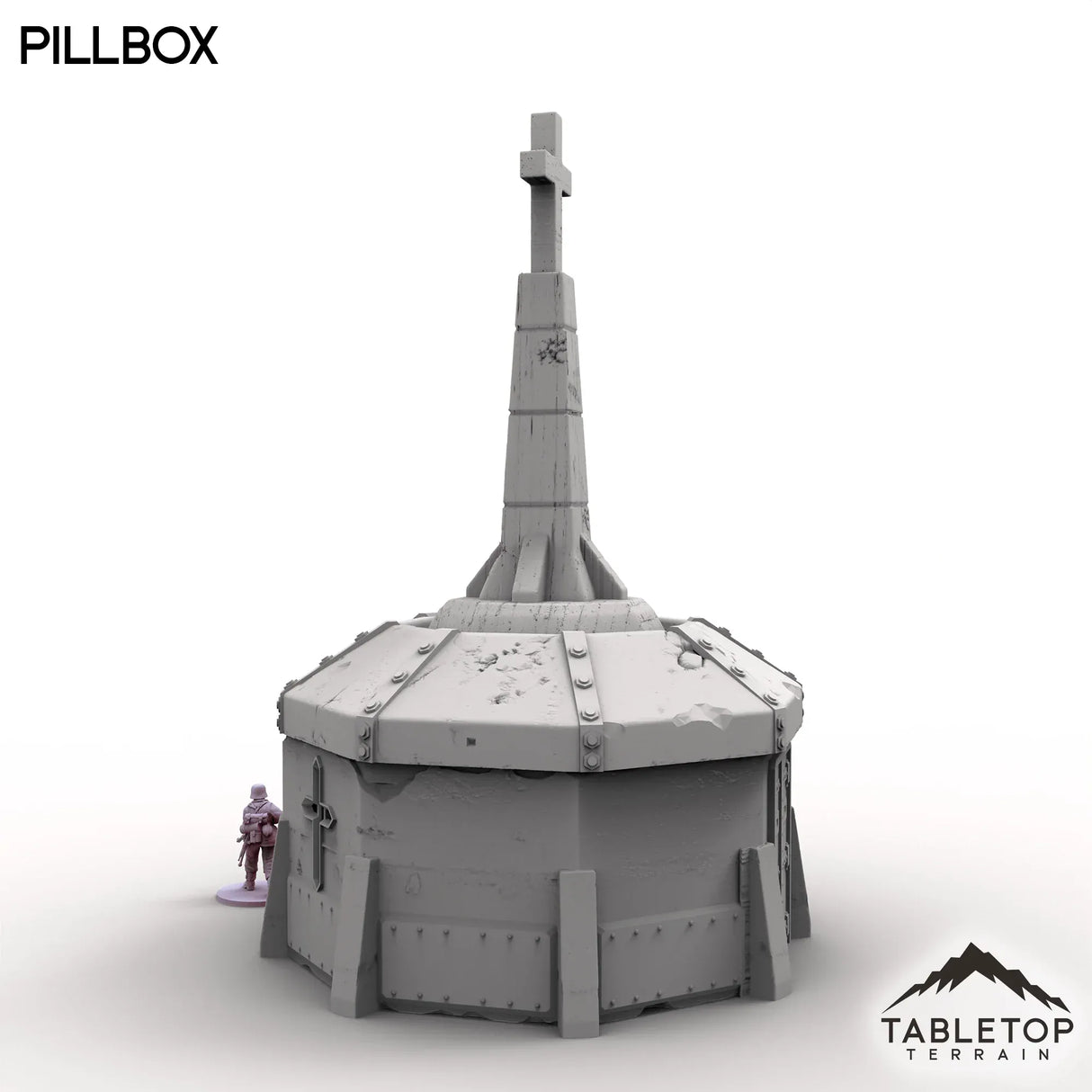 Tabletop Terrain Building Trench Wars Pillbox