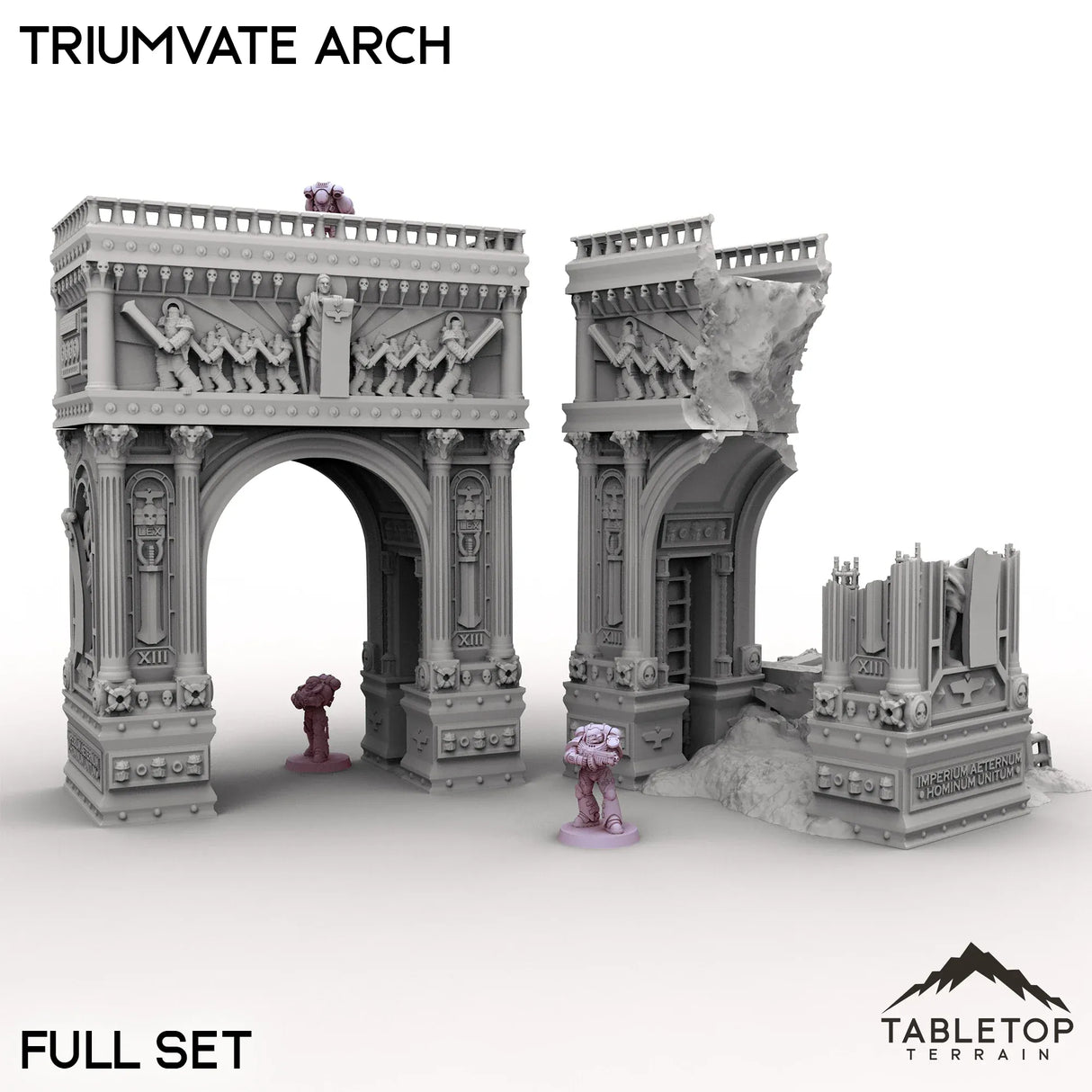 Tabletop Terrain Building Triumvate Arch