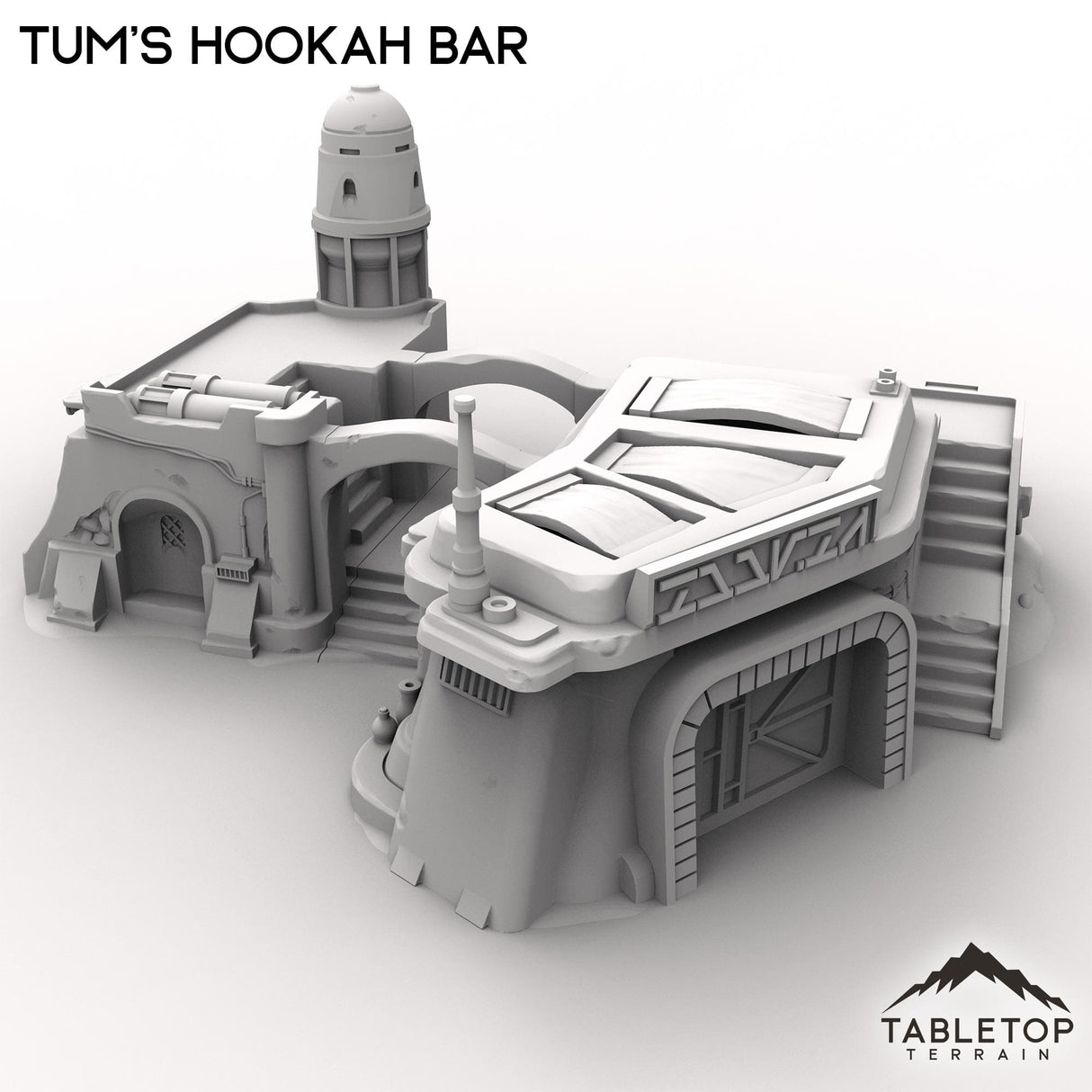 Tabletop Terrain Building Tum's Hookah Bar