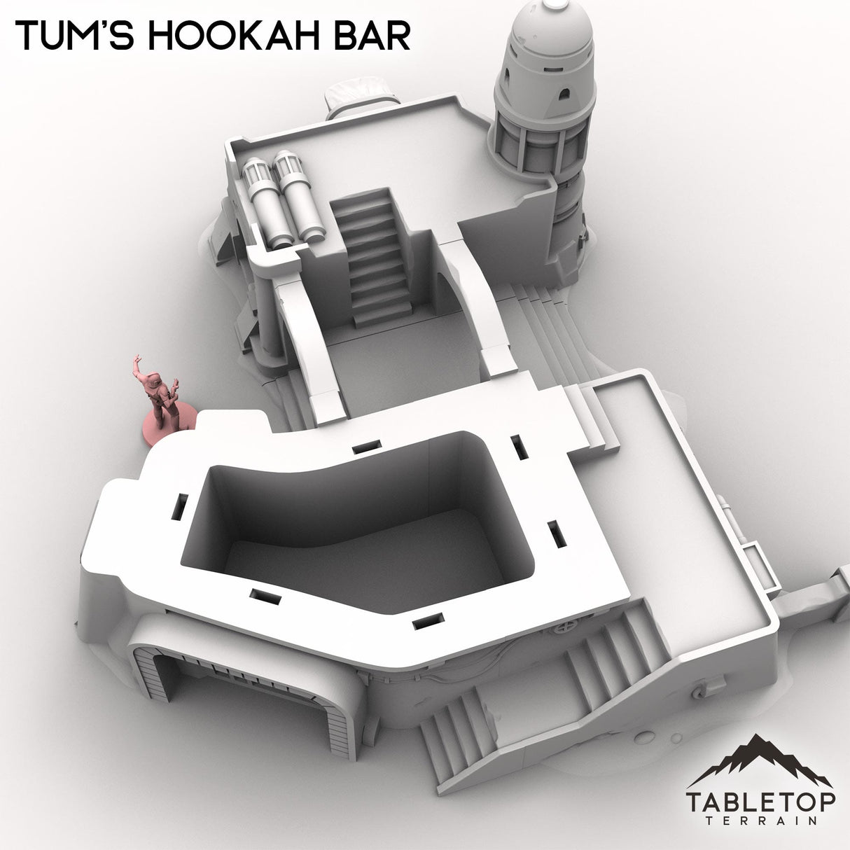Tabletop Terrain Building Tum's Hookah Bar