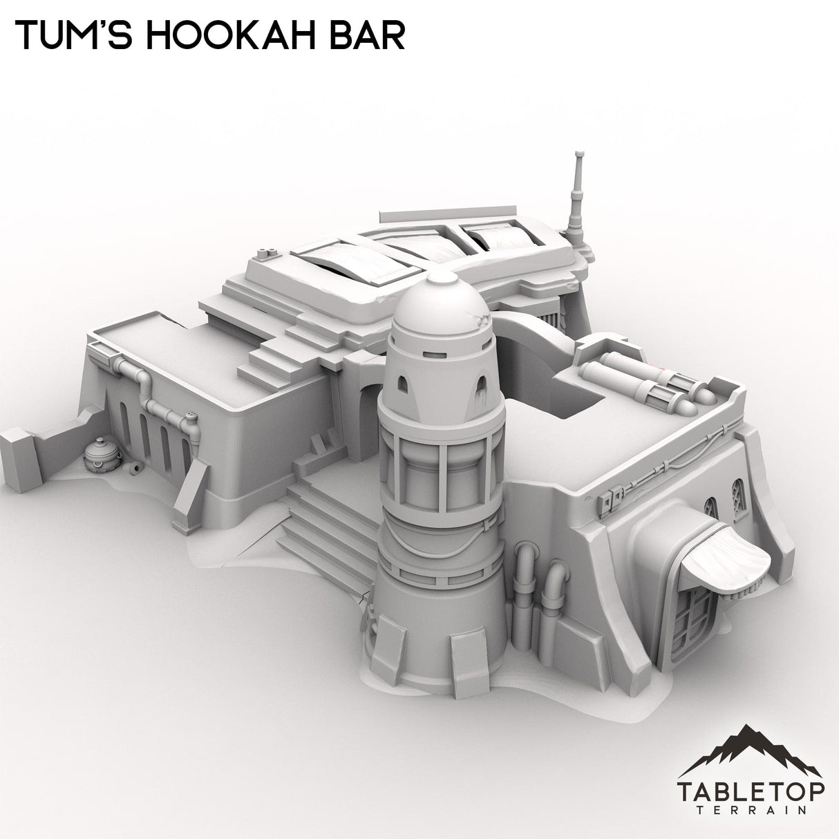 Tabletop Terrain Building Tum's Hookah Bar