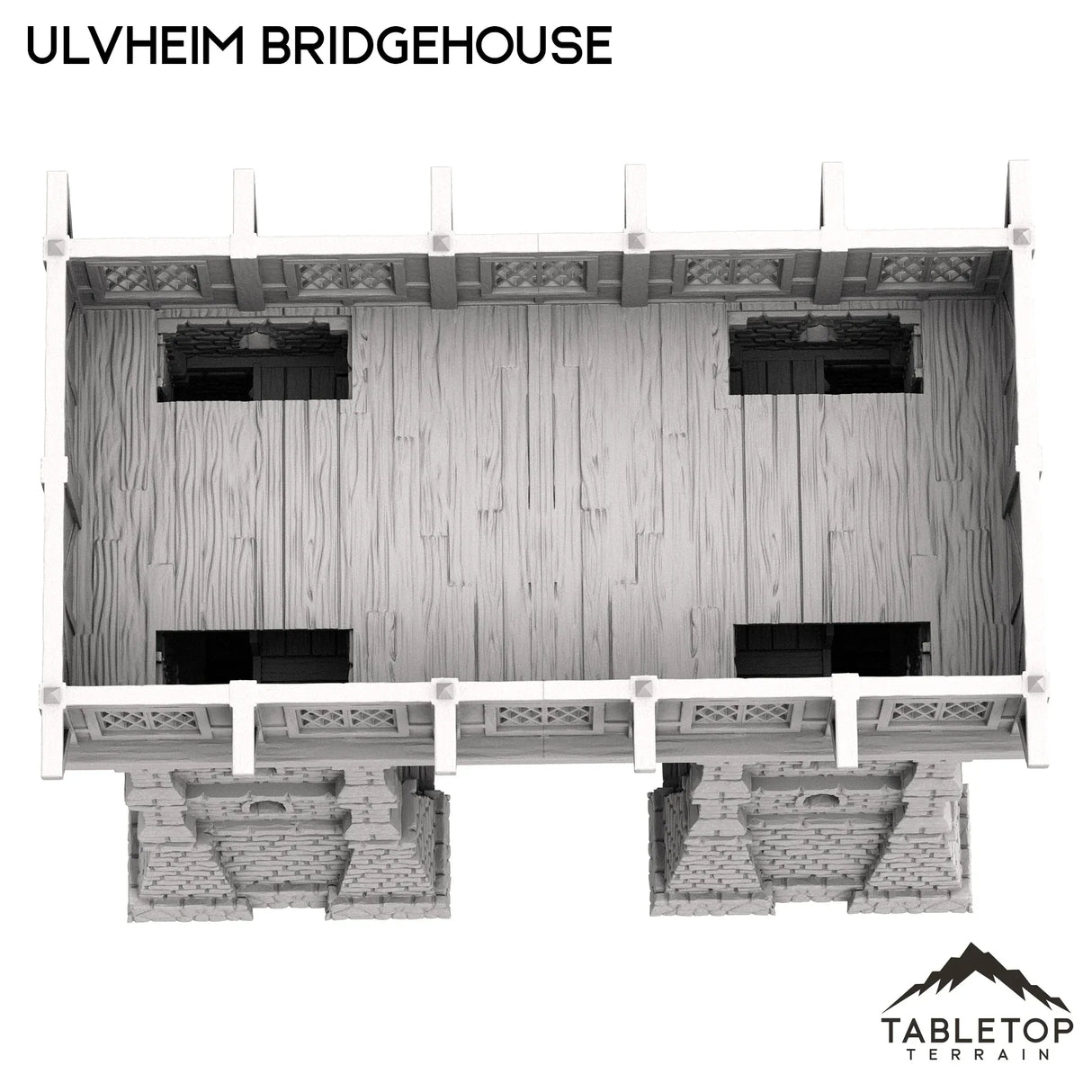 Tabletop Terrain Building Ulvheim Bridgehouse