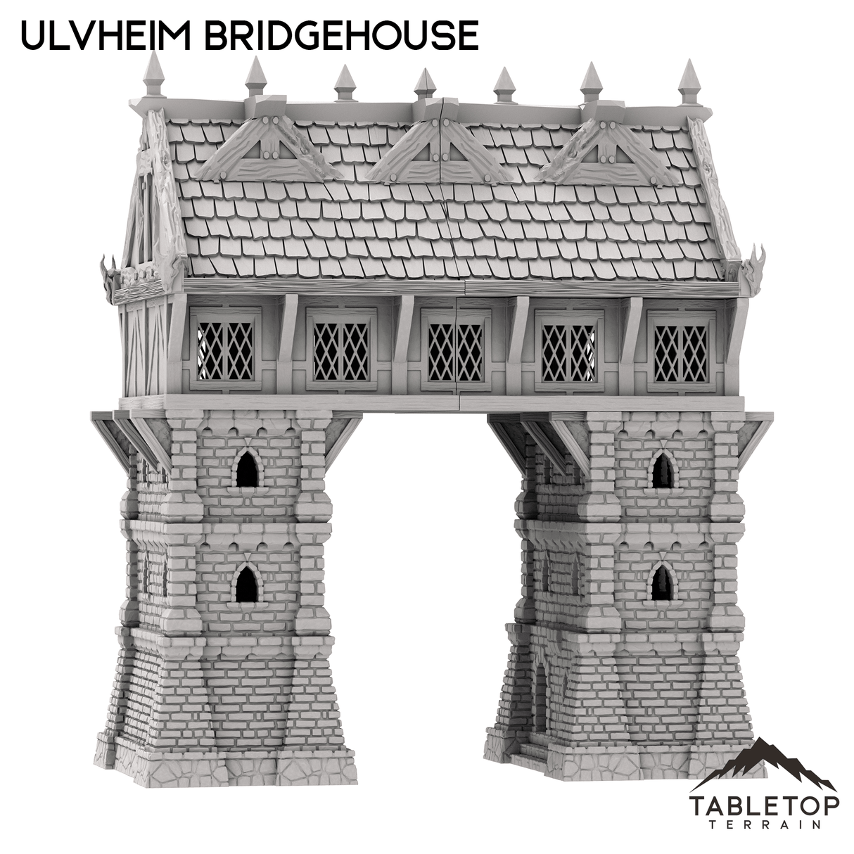 Tabletop Terrain Building Ulvheim Bridgehouse