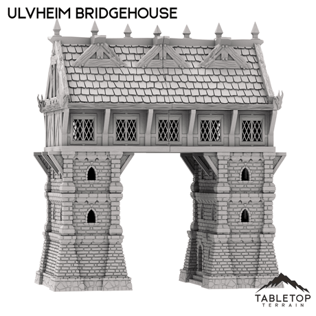 Tabletop Terrain Building Ulvheim Bridgehouse