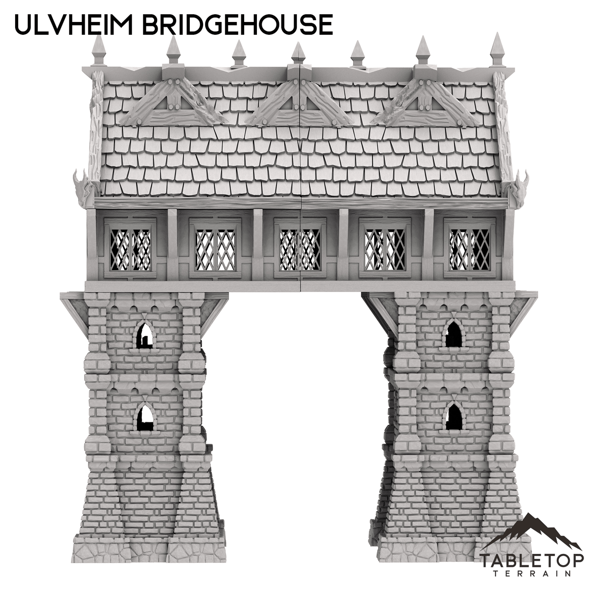 Tabletop Terrain Building Ulvheim Bridgehouse