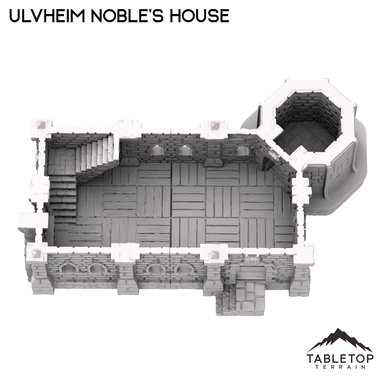 Tabletop Terrain Building Ulvheim Noble's House
