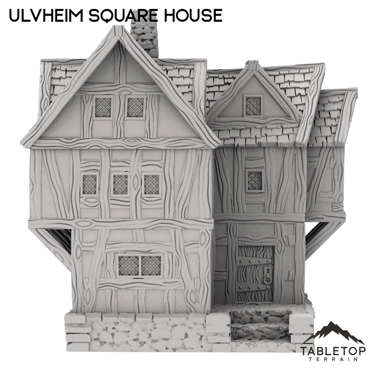 Tabletop Terrain Building Ulvheim Square House - Fantasy Building